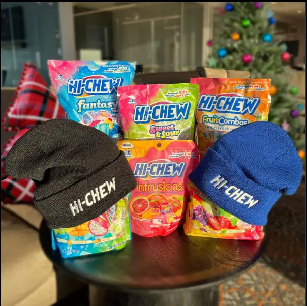 HI-Chew Holiday Instagram Sweepstakes – Enter For A Chance To Win 1 Of 10 Prize Pack (10 Winners)