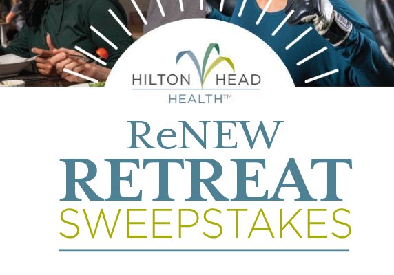 Hilton Head Health ReNew Retreat Sweepstakes – Win A $4,736 Hilton Head Health ReNew Retreat Package