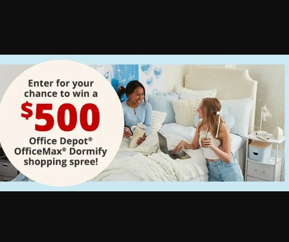 Home Depot Giveaway – Win A $500 Office Depot OfficeMax Gift Card (10 Winners)