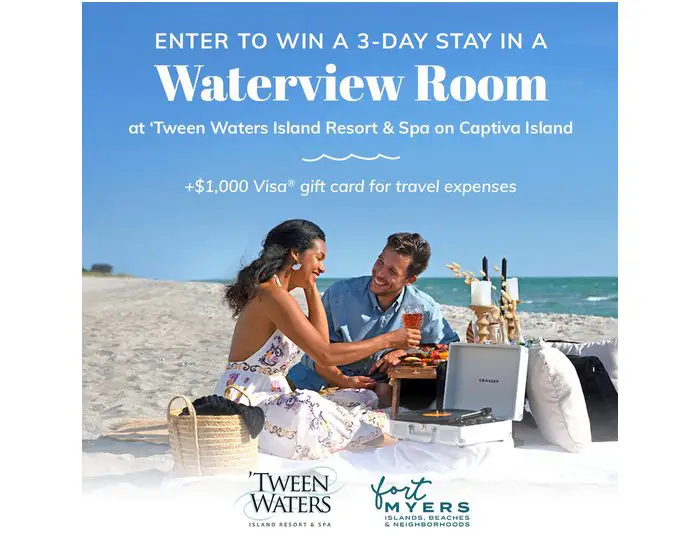 Honeyfund Sunshine State Escape Sweepstakes - Win A Getaway For Two To Captiva Island in Florida