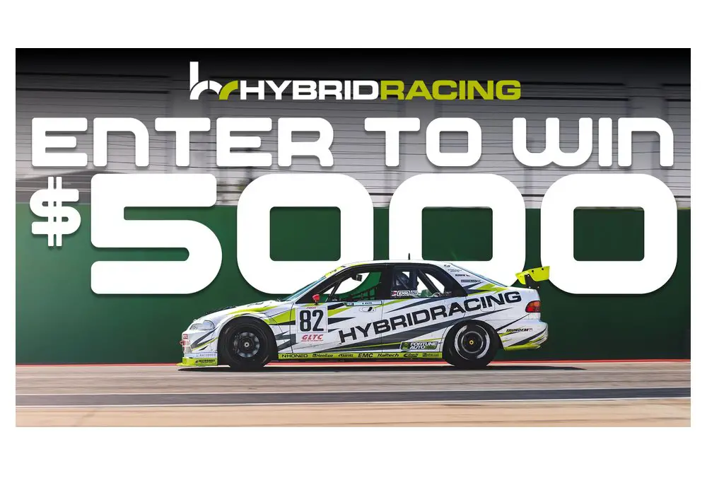 Hybrid Racing $5000 Gift Card Giveaway - Win A $5,000 Hybrid Racing Gift Card