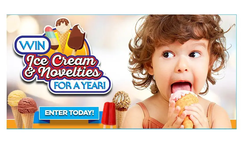 Ice Cream for a Year Giveaway - Win Free Ice Cream for a Year