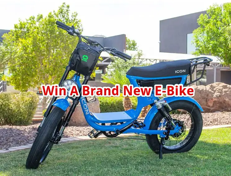 ICON Electric Vehicles E-Bike Giveaway - Win A Brand New E-Bike