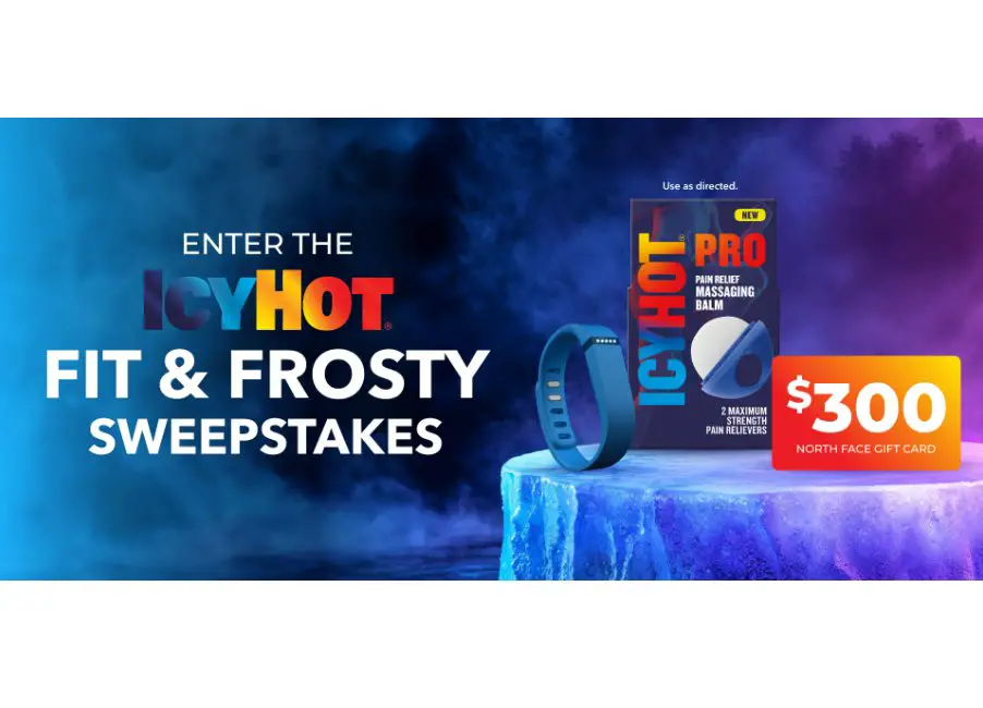 Icy Hot Fit & Frosty Sweepstakes - Win An Icy Hot Product Bundle & More