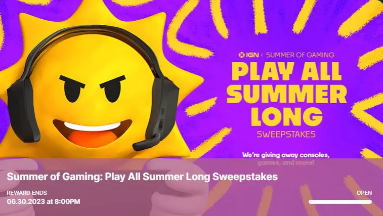 IGN Rewards Summer Giveaway –  Xbox Series X, IGN's Top 3 PS5 Games, $100 Gift Cards + More Up For Grabs