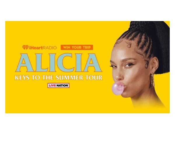 IHeartRadio Alicia Keys Giveaway - Win A Trip To See Alicia Keys On Tour In New Orleans