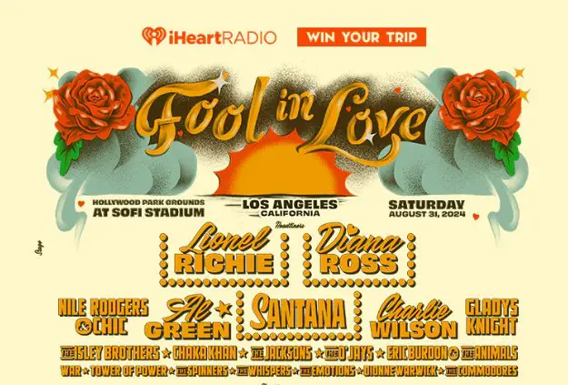 iHeartRadio Fool In Love Sweepstakes – Win A Trip For 2 To The Fool In Love Festival