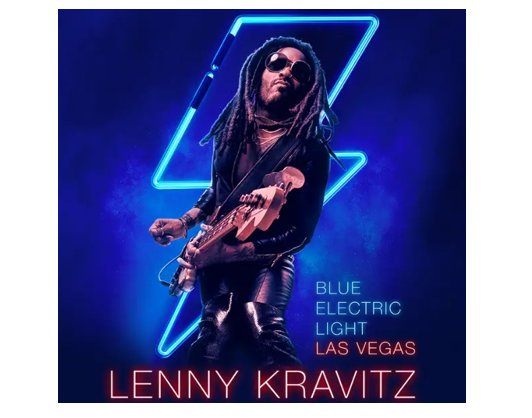 iHeartRadio Lenny Kravitz Blue Electric Light Las Vegas Sweepstakes – Win A 2 Trip For 2 To See Lenny Kravitz Live In Las Vegas