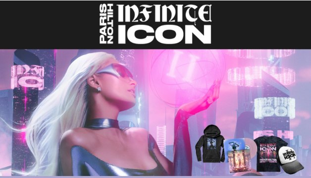 iHeartRadio Paris Hilton Infinite Icon Merchandise Sweepstakes – Win A Paris Hilton Infinite Icon Merch Package