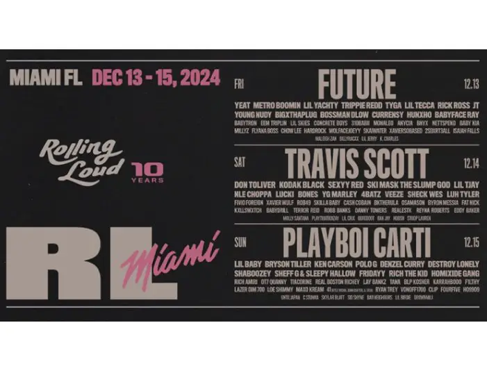 IHeartRadio Rolling Loud National Sweepstakes - Win A Trip For 2 To Rolling Loud Miami