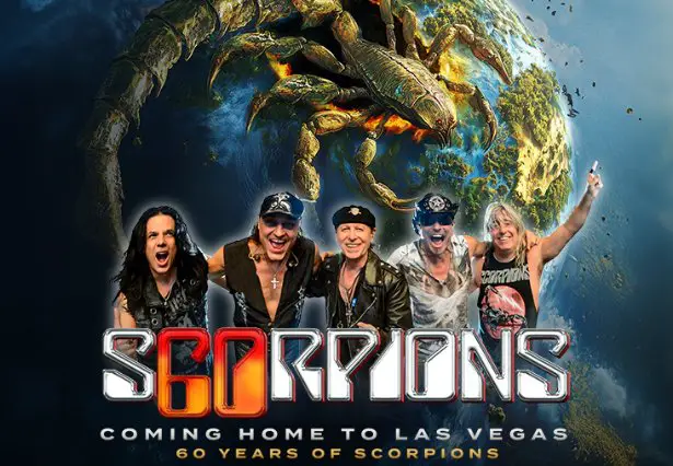 iHeartRadio Scorpions 60th Anniversary Las Vegas Residency Sweepstakes - Win A Trip To See Scorpions In Concert