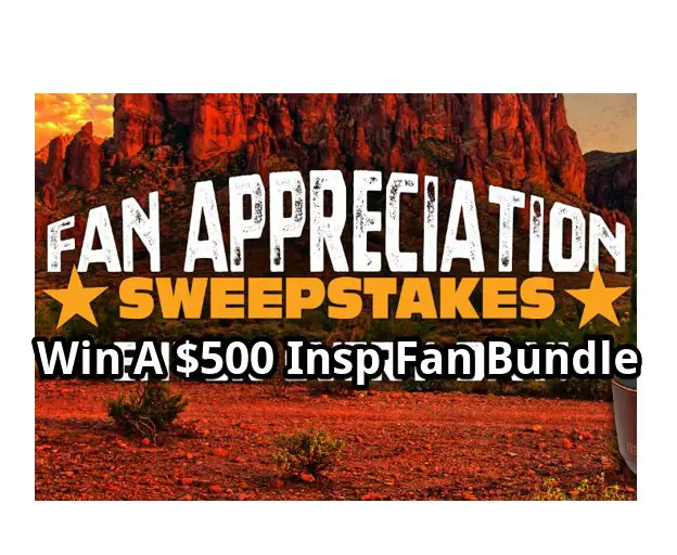 INSP  Fan Appreciation Sweepstakes - Win A $250 VISA Gift Card & More