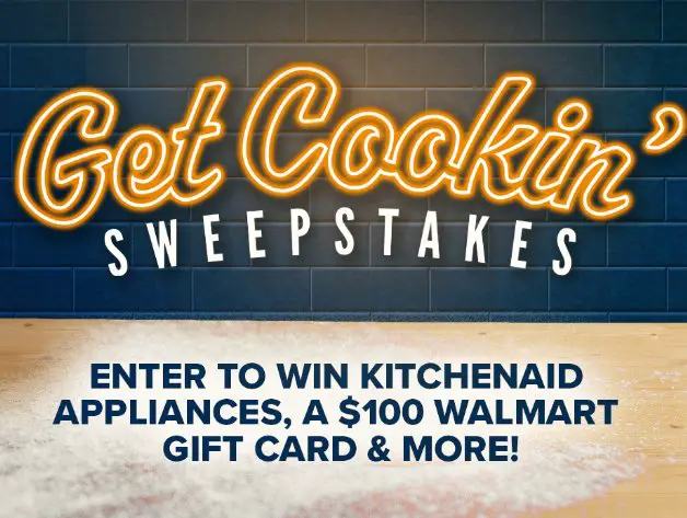 INSP Get Cooking Sweepstakes - Win KitchenAid Mixer, $100 Walmart Gift Card & More