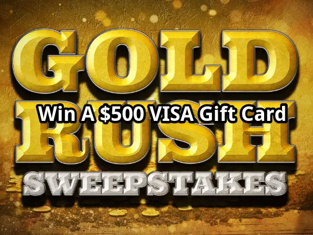 INSP Gold Rush Sweepstakes - Win A $500 VISA Gift Card