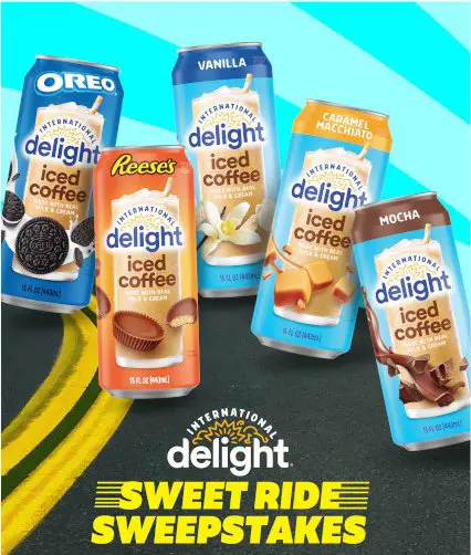 International Delight Sweet Ride Sweepstakes – Win A 2024 Jeep Grand Cherokee Limited 4X4 Vehicle & More