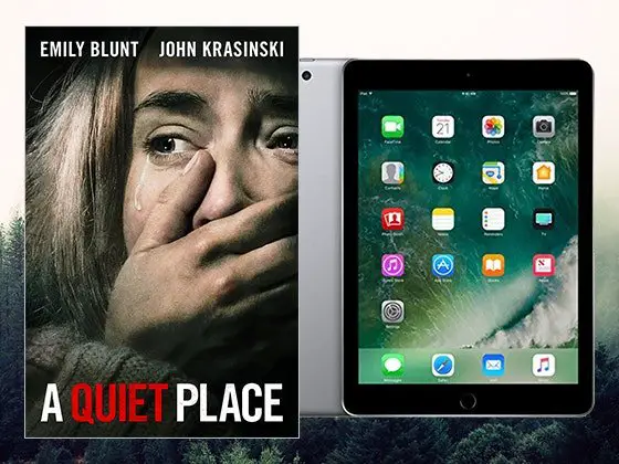 iPad + A Quiet Place Sweepstakes