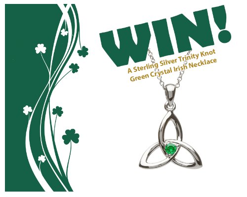 Irishshop.com Irish Luck June 2024 Contest  - Win A Sterling Silver Necklace