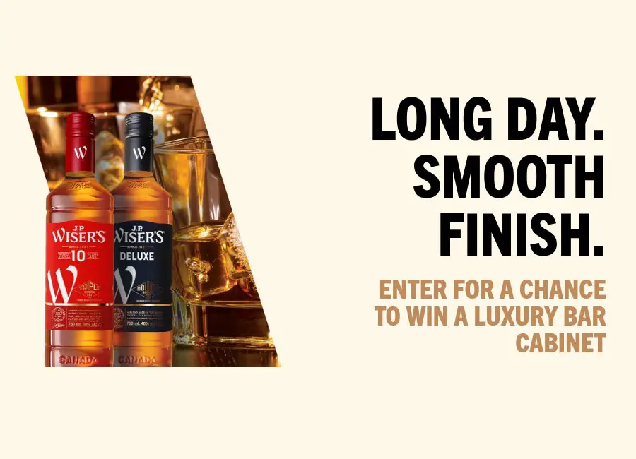 J.P. Wiser’s Home Bar Sweepstakes - Win A Home Cocktail & Bartending Kit