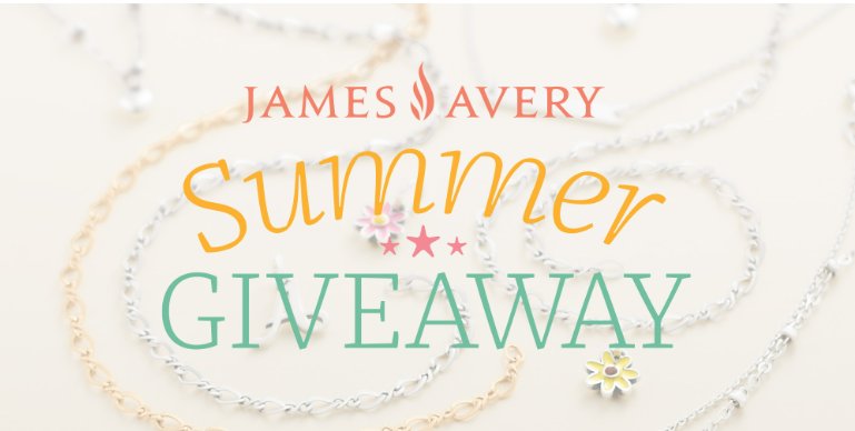 James Avery Summer Giveaway – Win A Free James Avery Jewelry Gift Card & More (4 Winners)