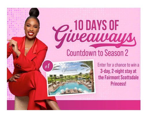 Jennifer Hudson Show Fairmont Scottsdale Princess Giveaway - Win A 2-Night Getaway To Arizona