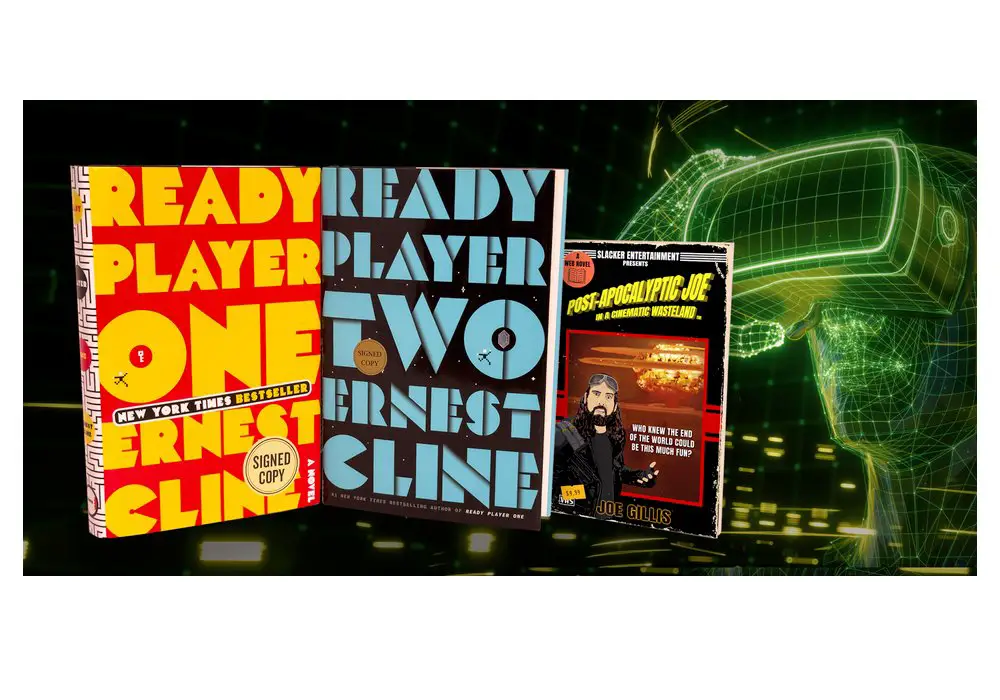 Joe Gillis Ready Player One Giveaway - Win Signed Ernest Cline Books And More