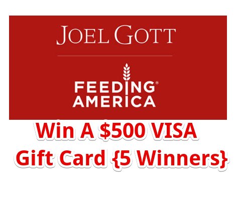 Joel Gott Wines Gott for Good Sweepstakes - Win A $500 VISA Gift Card