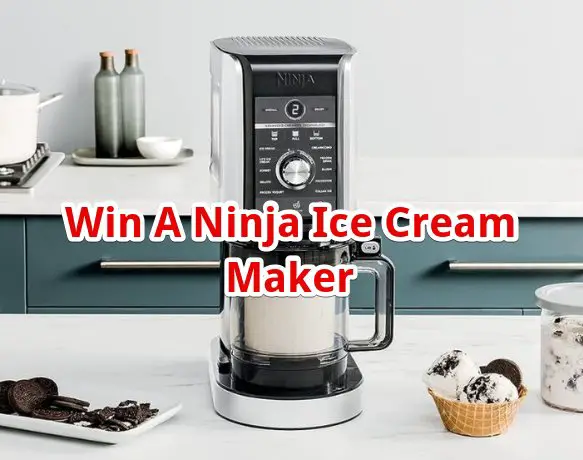 Just A Pinch Ninja Ice Cream Maker Sweepstakes - Win An Ice Cream & Frozen Treat Maker