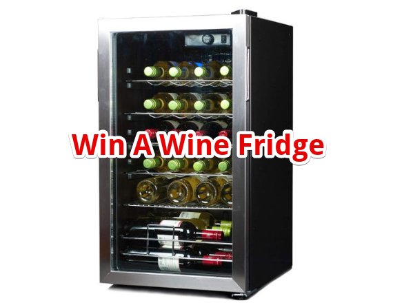 Just A Pinch Wine Fridge Giveaway - Win A Wine Fridge