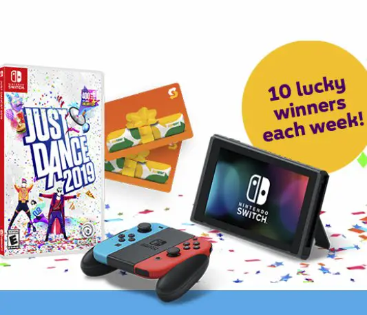 Just Dance 2019 Family Game Night Sweepstakes