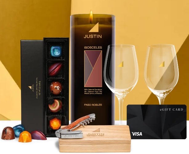 Justin Summer Sweepstakes – Win A Pair Of Wine Glasses, Corkscrew, Scented Candle, $50 Visa Gift Card & More