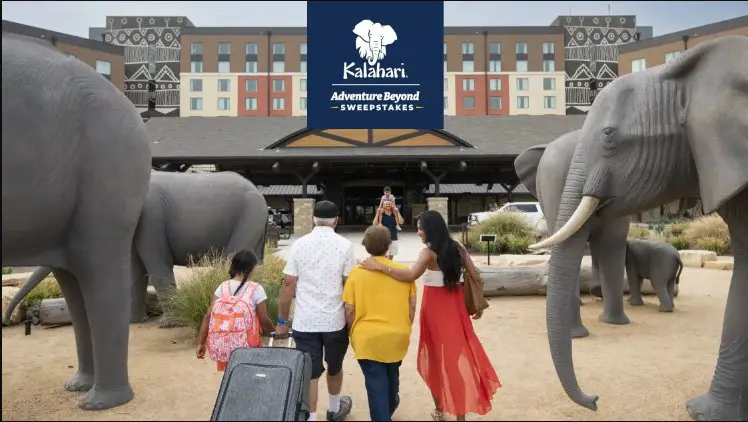 Kalahari Resort Create Your Adventure Sweepstakes – Win A Voucher For A 2 - Night Stay In A 2 - Bedroom Suite + More