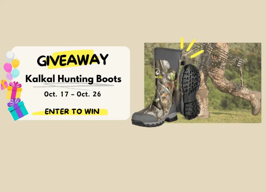 Kalkal Hunting Boots Giveaway - Win A Pair Of Hunting Boots