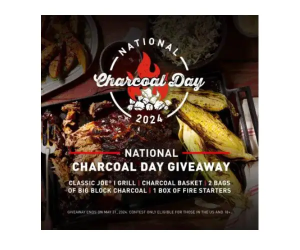 Kamado Joe National Charcoal Day Giveaway - Win A Classic Kamado Joe Grill & More