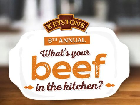 Keystone Meats What’s Your Beef Sweepstakes (5 Winners)