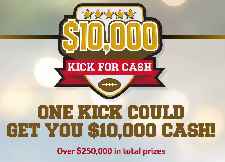 Kick for Cash Instant Win Game