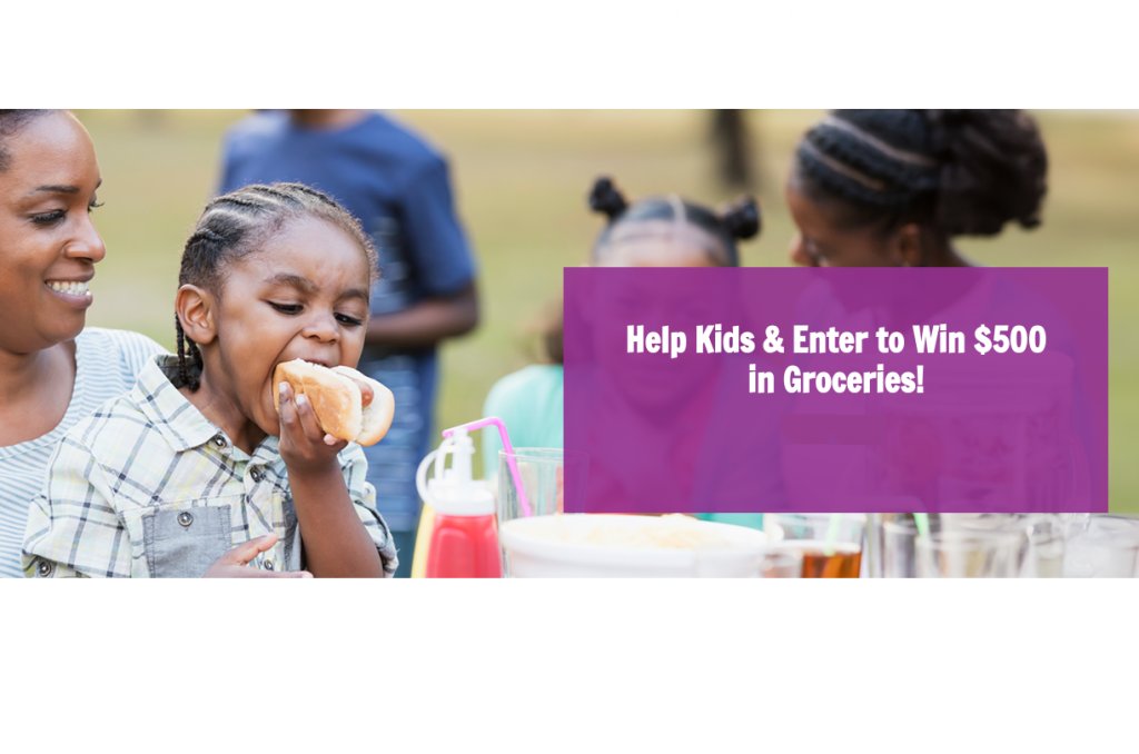 Kids360charity Help Kids and Celebrate Summer Sweepstakes - Win A $500 Supermarket Gift Card