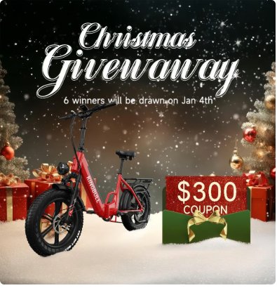 KINGBULL BIKE Christmas Gift Sweepstakes – Win A KINGBULL Red Literider e-Bike