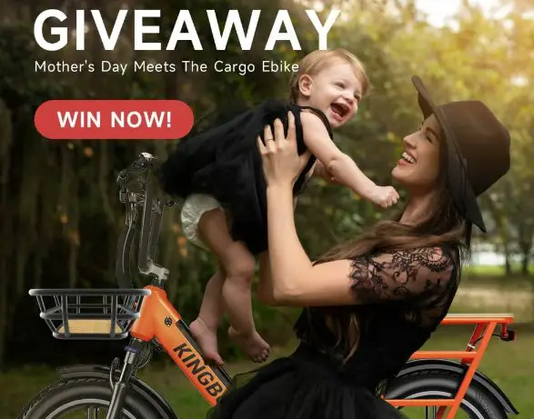 Kingbull Cargo Ebike Giveaway - Win A Kingbull Cargo Ebike + Accessories