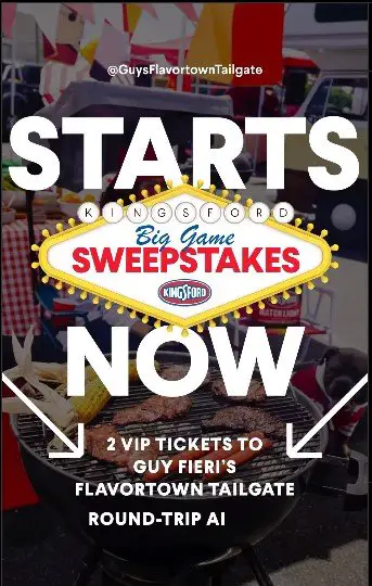 Kingsford Big Game Sweepstakes - Win A VIP Vegas Weekend With Sofi Tukker