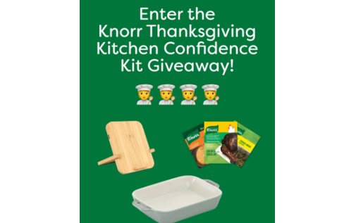 Knorr Thanksgiving Kitchen Confidence Kit Giveaway