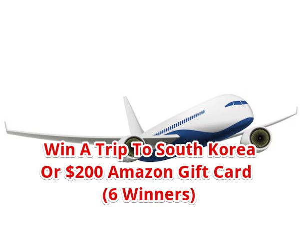 Korea Now Giveaway-  Win Roundtrip Tickets To South Korea Or $200 Amazon Gift Card (6 Winners)