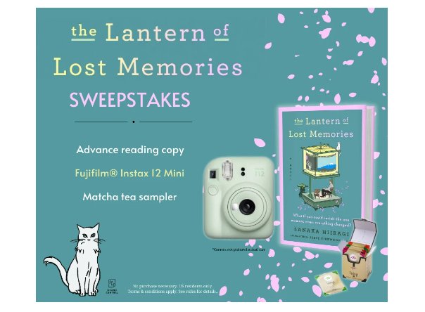 Lantern of Lost Memories Picture Perfect Sweepstakes