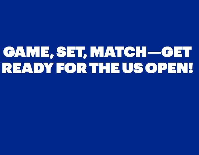 Lavazza USA US Open Giveaway - Win 2 Tickets To The  US Open Tickets With Lavazza Lounge Access