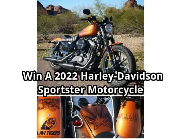 Law Tigers Arizona Bike Giveaway 2024 - Win A 2022 Harley-Davidson Sportster Motorcycle