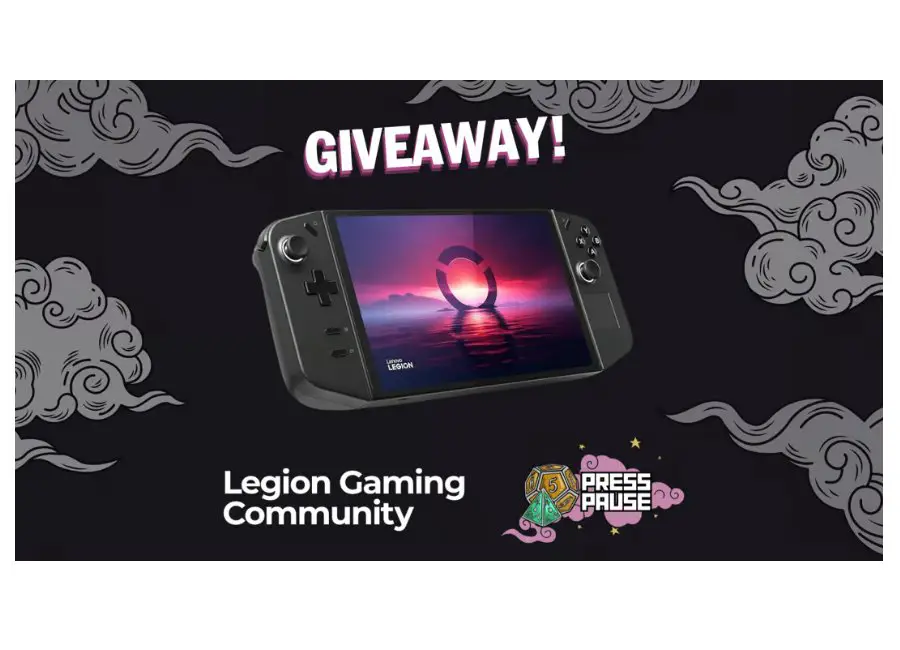 Lenovo Press Pause Giveaway - Win A Lenovo Legion Go