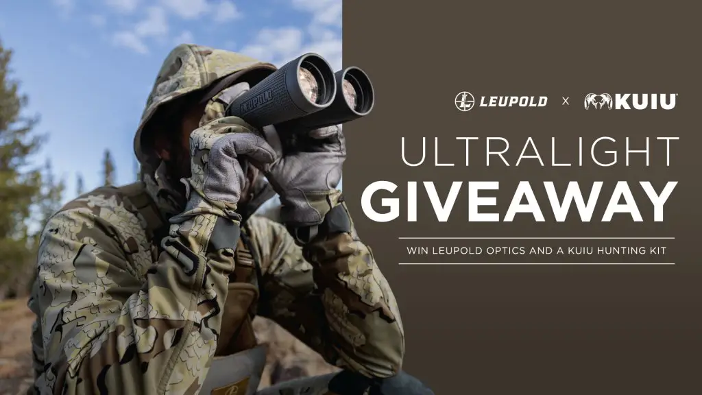 Leupold KUIU Ultralight Gear Giveaway - Win $1,800 Worth of Hunting Gear