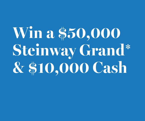 Lindeblad Piano 2024 Steinway Sweepstakes - Win A Grand Piano & $10,000