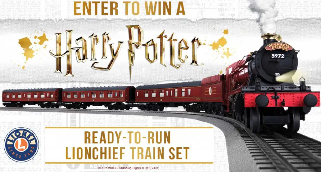 Lionel Hogwarts Express Ready-To-Run Train Set Giveaway