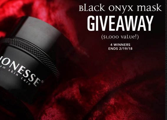 Lionesse Gem Black Onyx Mask Giveaway