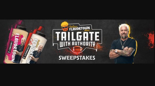 Litehouse Tailgate With Authority Sweepstakes - Win A Trip For 2 To Attend Guy Fieri’s Tailgate In New Orleans & More (3,017 Winners)